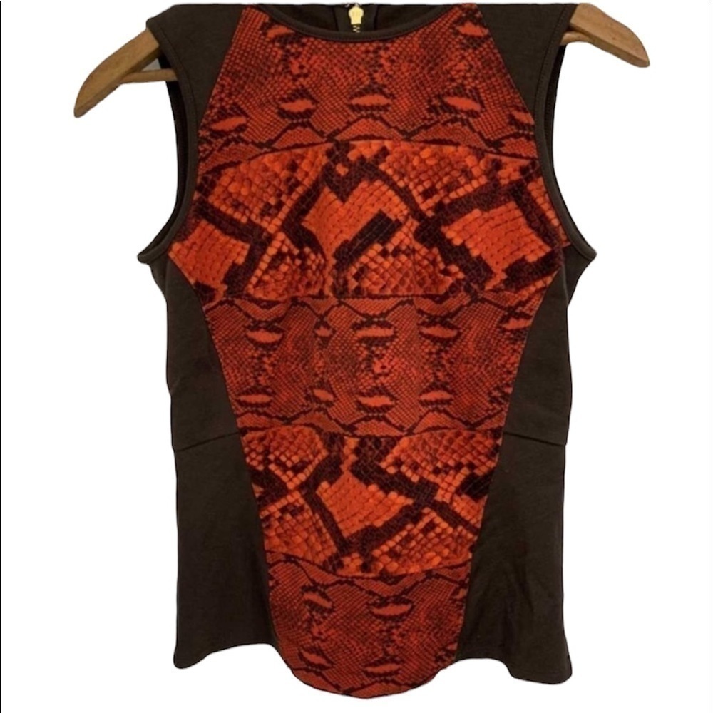 COPY - 🔥 promo 2 for 50$ 🔥 micheal kors med peblum brun & red sleeveless snake …